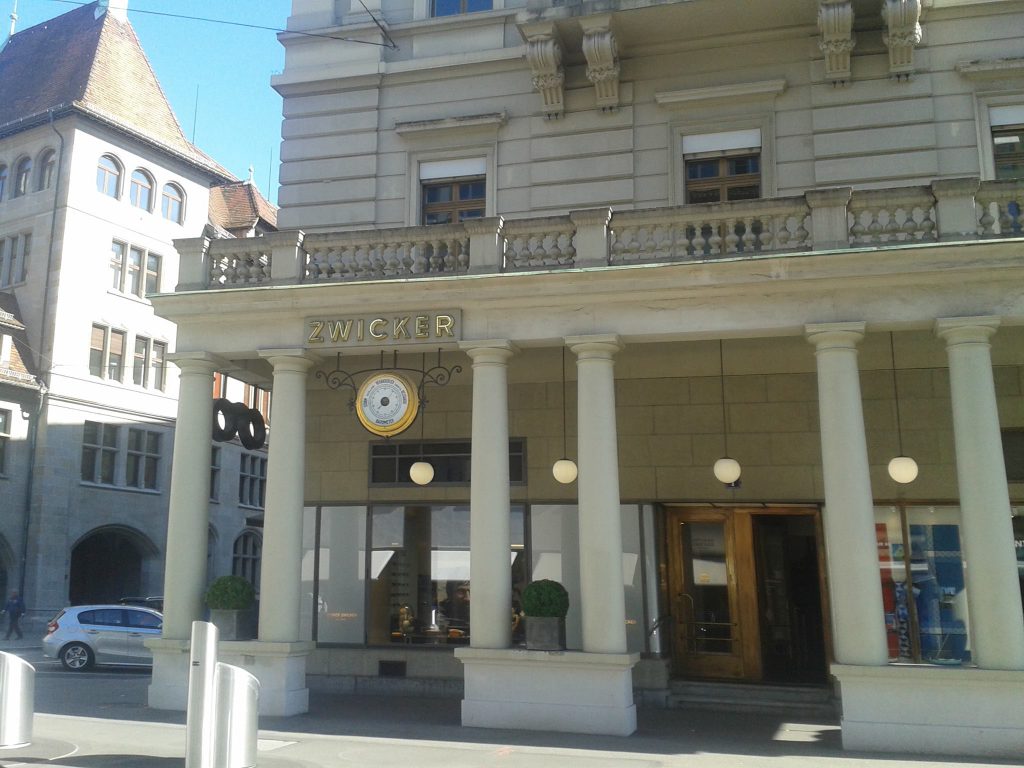 Zabudowa Starego Miasta w Zurychu